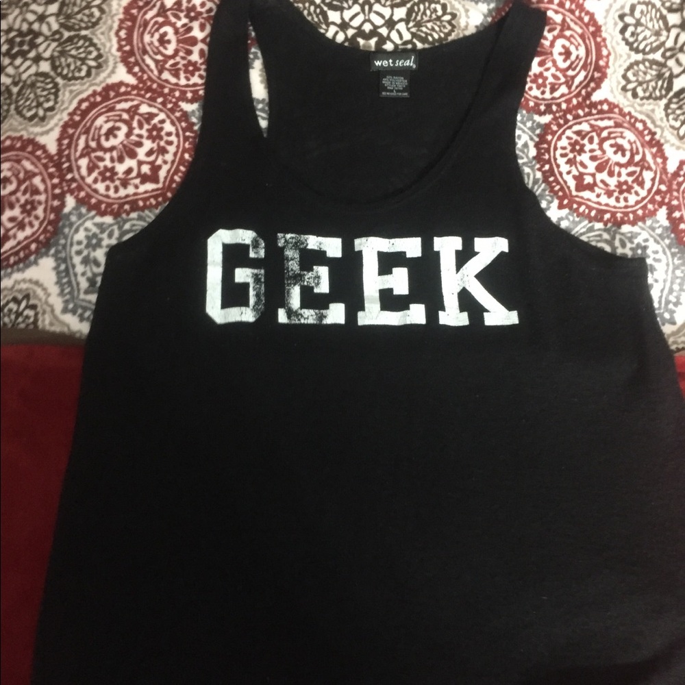 Geek crop top